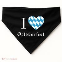I Love Octoberfest USA-Made Doggie Bandana thumb 0