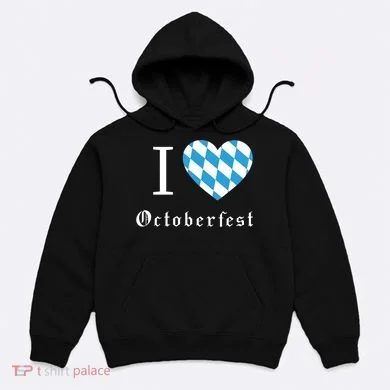 I Love Octoberfest Hoodie