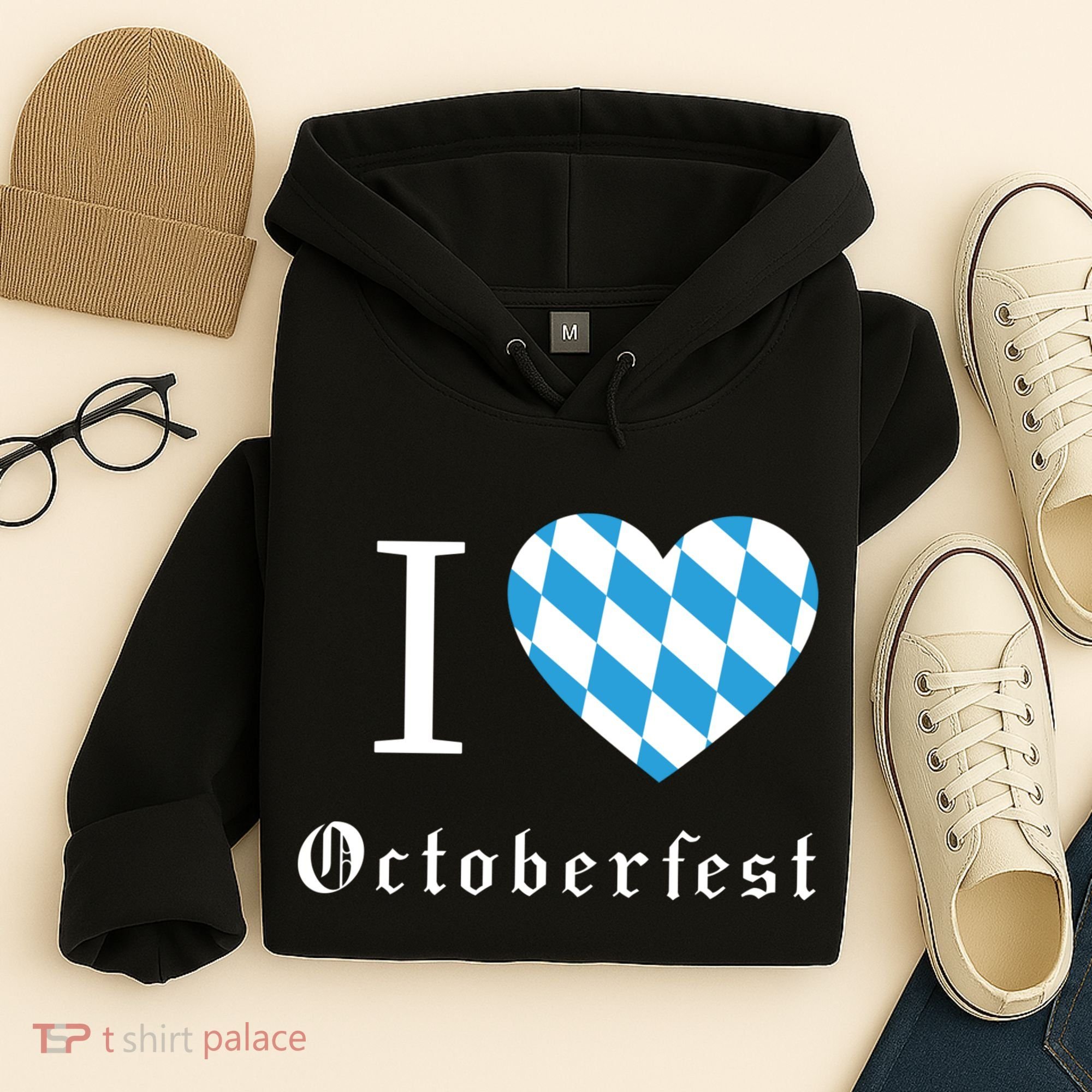 I Love Octoberfest Hoodie