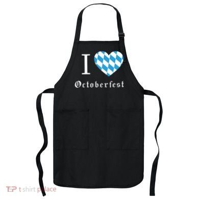 I Love Octoberfest Apron