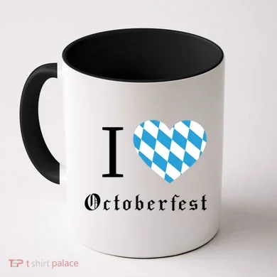 I Love Octoberfest Coffee Mug