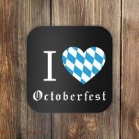 I Love Octoberfest Coaster thumb 0