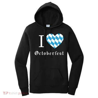 I Love Octoberfest Women's Hoodie