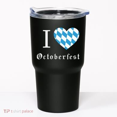 I Love Octoberfest Tumbler