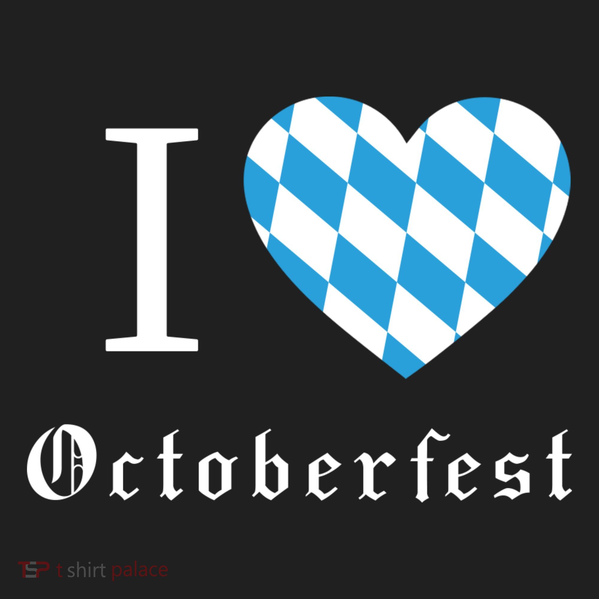 I Love Octoberfest Tumbler