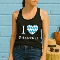 I Love Octoberfest Women's Tank Top thumb 2