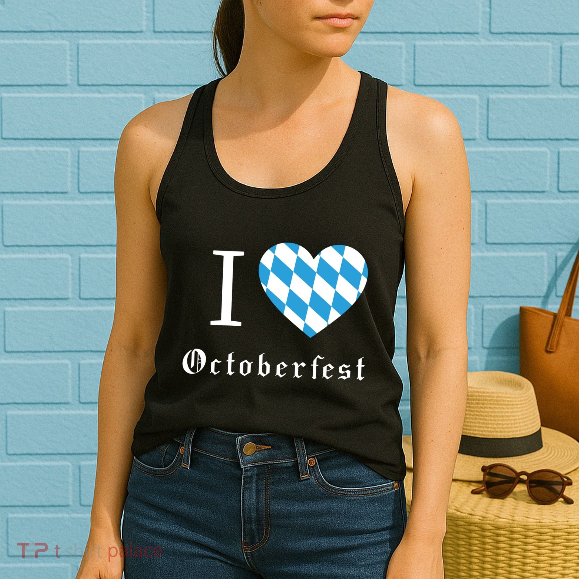 I Love Octoberfest Women's Tank Top