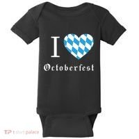I Love Octoberfest Baby Bodysuit thumb 0