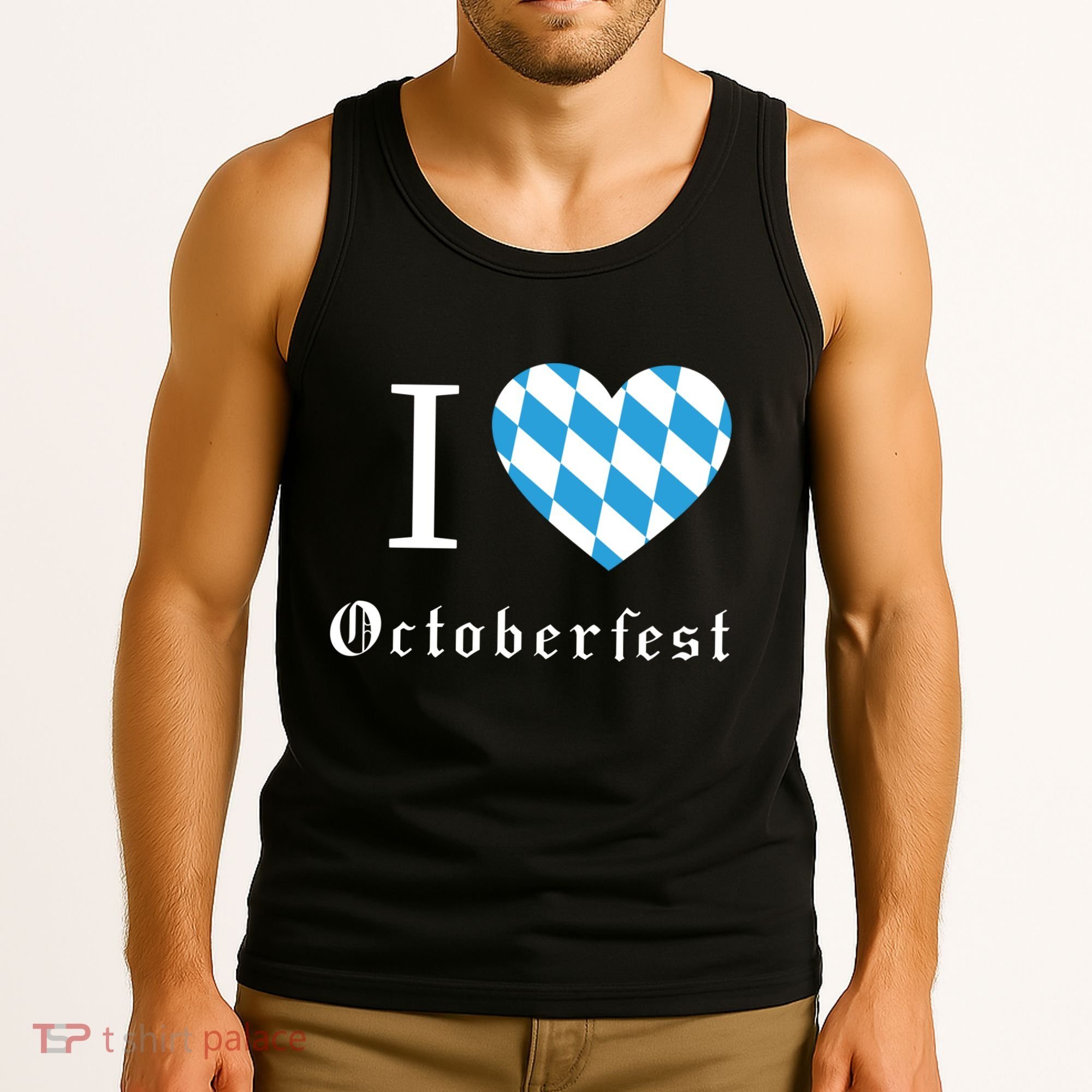 I Love Octoberfest Tank Top