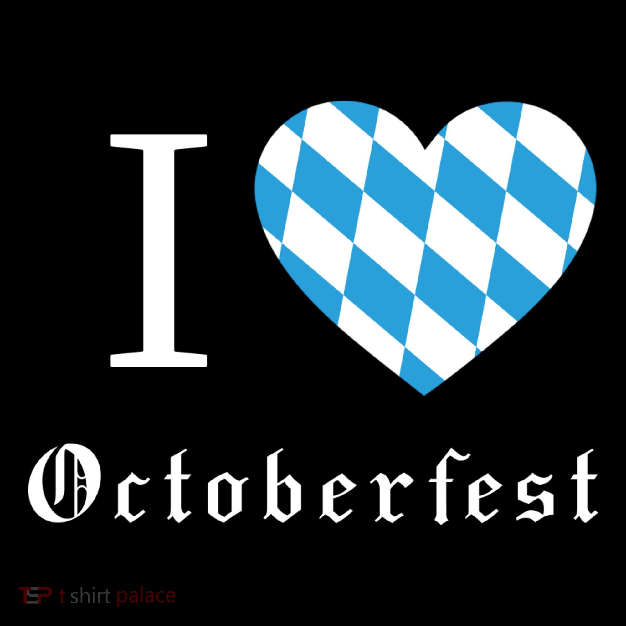 I Love Octoberfest Tank Top