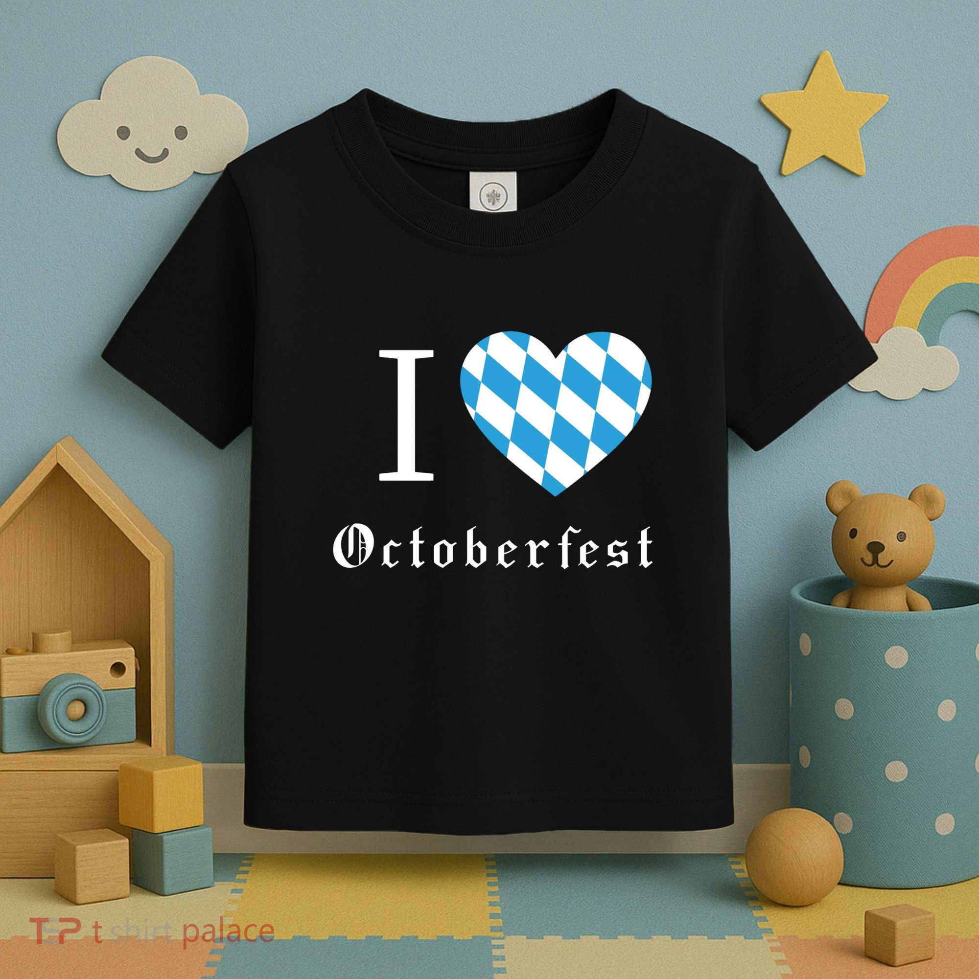 I Love Octoberfest Toddler T-Shirt
