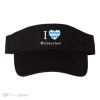 I Love Octoberfest Visor thumb 0