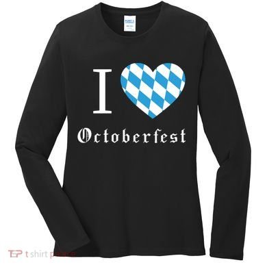 I Love Octoberfest Women's Long Sleeve Shirt