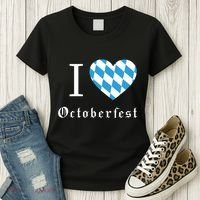 I Love Octoberfest Women's T-Shirt thumb 3