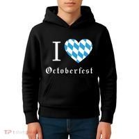 I Love Octoberfest Kids Hoodie thumb 4