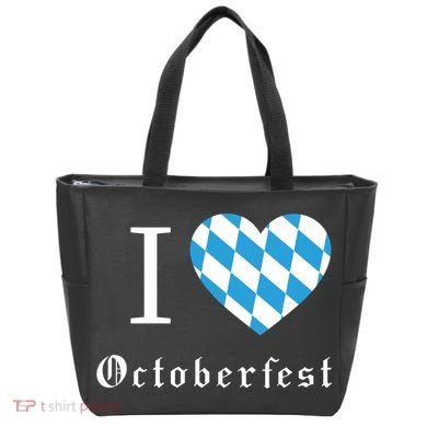 I Love Octoberfest Tote Bag