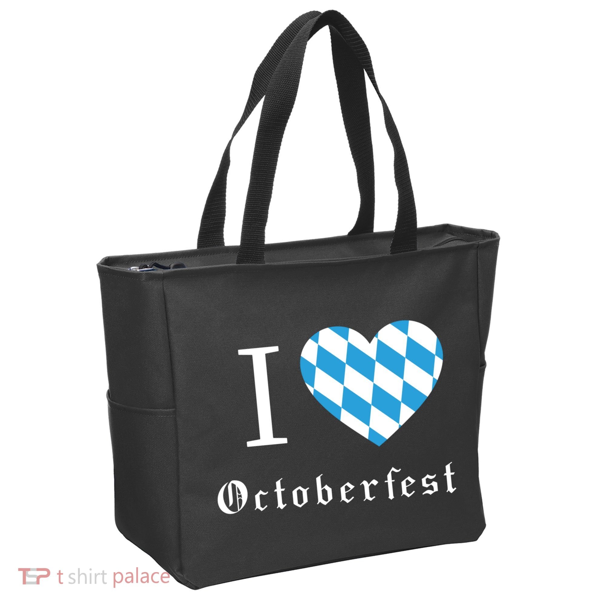 I Love Octoberfest Tote Bag