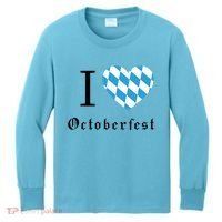 I Love Octoberfest Kids Long Sleeve Shirt thumb 0