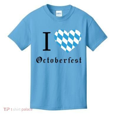I Love Octoberfest Kids T-Shirt