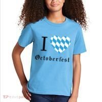 I Love Octoberfest Kids T-Shirt thumb 2