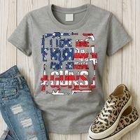 I Love One Woman And Several Guns Women's T-Shirt thumb 3