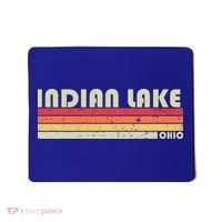 Indian Lake Ohio Funny Fishing Camping Summer Gift Mousepad thumb 0