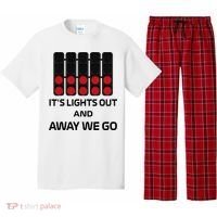 It's Lights Out And Away We Go Formula Racing Circuits Sport Pajama Set thumb 0