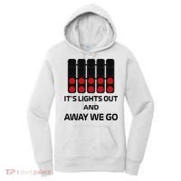 It's Lights Out And Away We Go Formula Racing Circuits Sport Women's Hoodie thumb 0