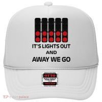 It's Lights Out And Away We Go Formula Racing Circuits Sport Hat thumb 0