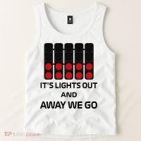 It's Lights Out And Away We Go Formula Racing Circuits Sport Tank Top thumb 2