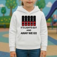 It's Lights Out And Away We Go Formula Racing Circuits Sport Kids Hoodie thumb 3