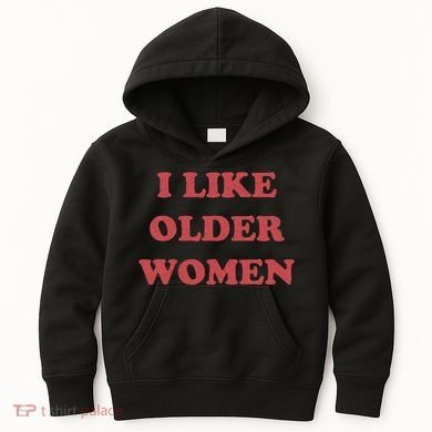 I Like Older Women Apparel Kids Hoodie