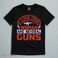I Love One Woman And Sereval Guns T-Shirt thumb 5