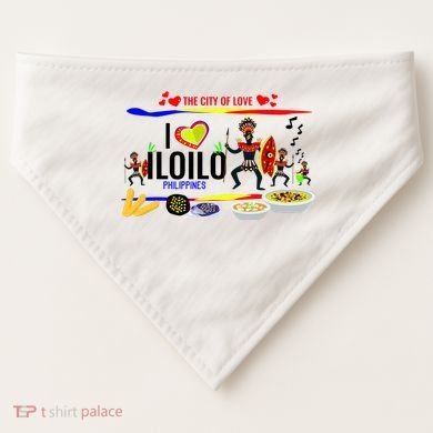 Iloilo Philippines USA-Made Doggie Bandana