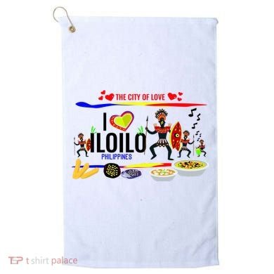Iloilo Philippines Golf Towel