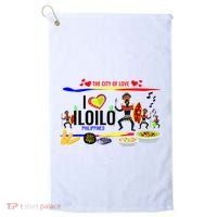 Iloilo Philippines Golf Towel thumb 0