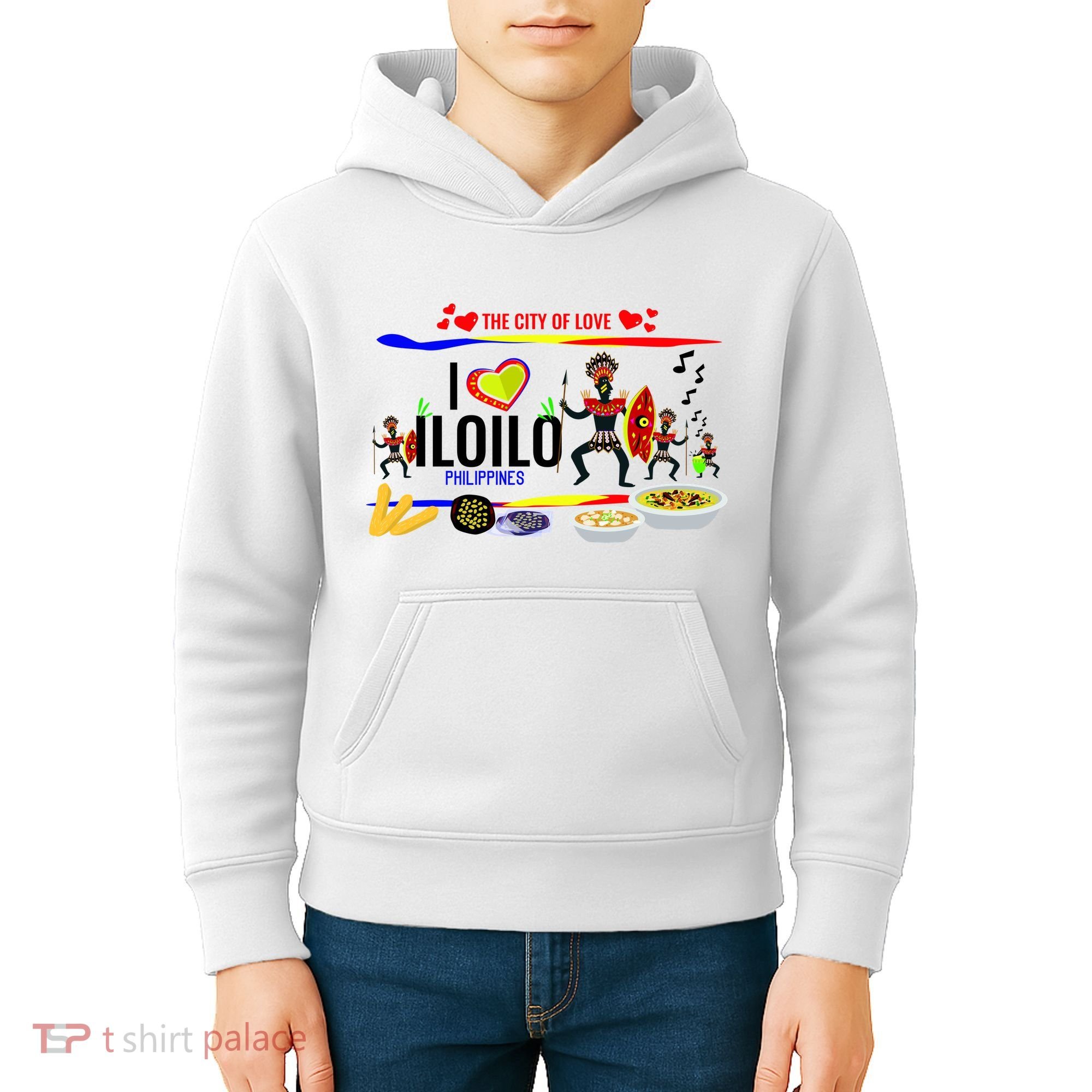 Iloilo Philippines Kids Hoodie
