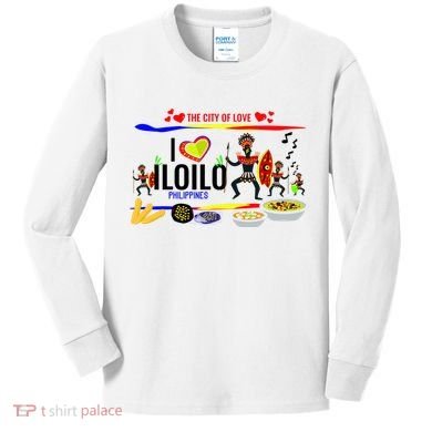 Iloilo Philippines Kids Long Sleeve Shirt