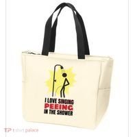 I Love Peeing In The Shower Funny Singing Tote Bag thumb 3