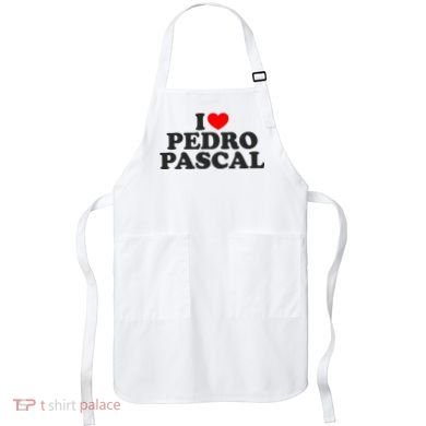 I Love Pedro Pascal Best Dad Ever Apron