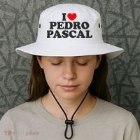 I Love Pedro Pascal Best Dad Ever Bucket Hat thumb 3