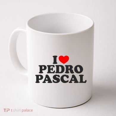 I Love Pedro Pascal Best Dad Ever Coffee Mug