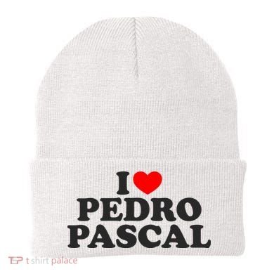 I Love Pedro Pascal Best Dad Ever Beanie