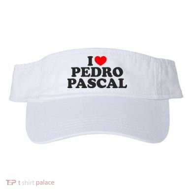 I Love Pedro Pascal Best Dad Ever Visor