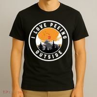 I Love Peeing Outside T-Shirt thumb 3