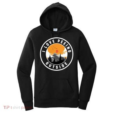 I Love Peeing Outside Women's Hoodie
