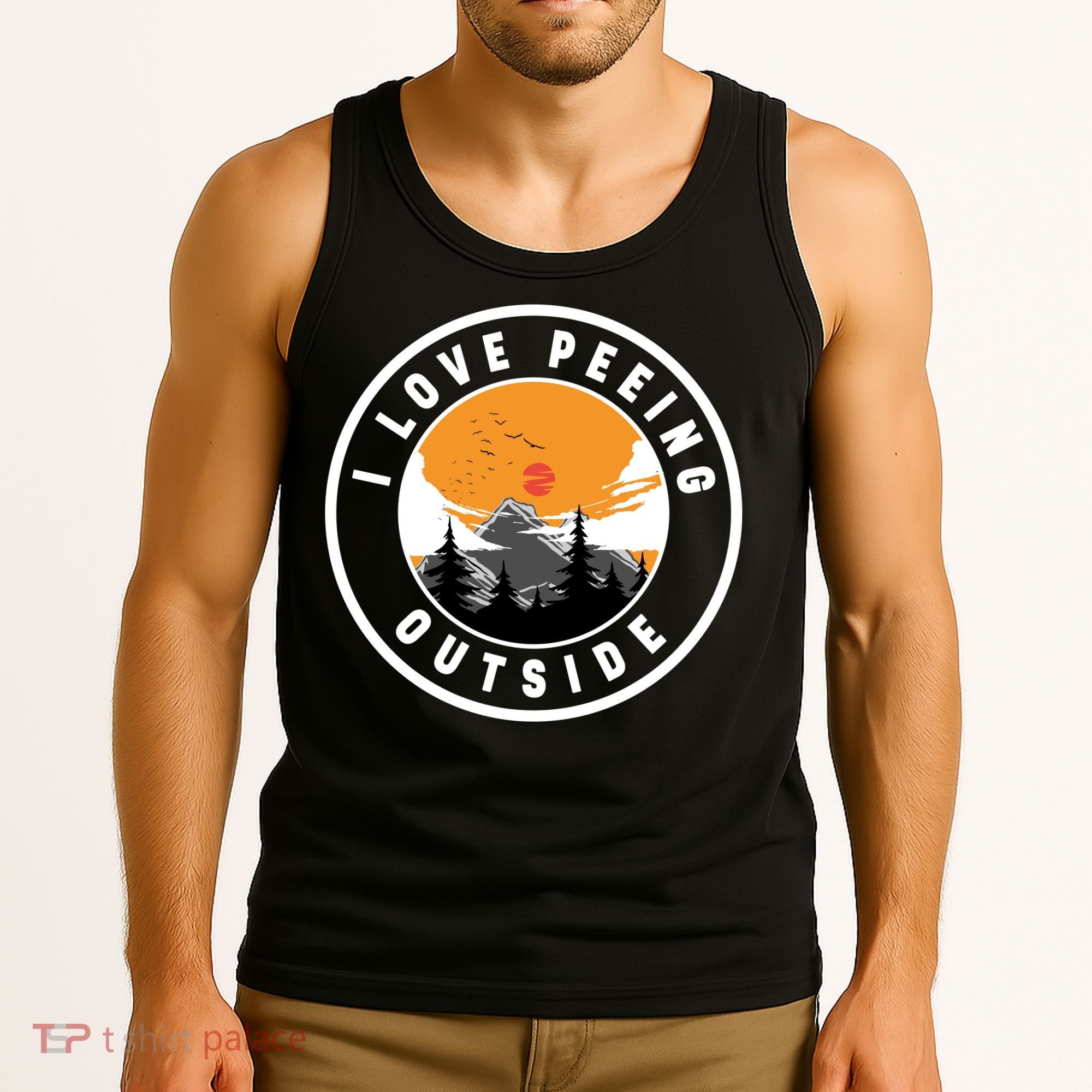 I Love Peeing Outside Tank Top