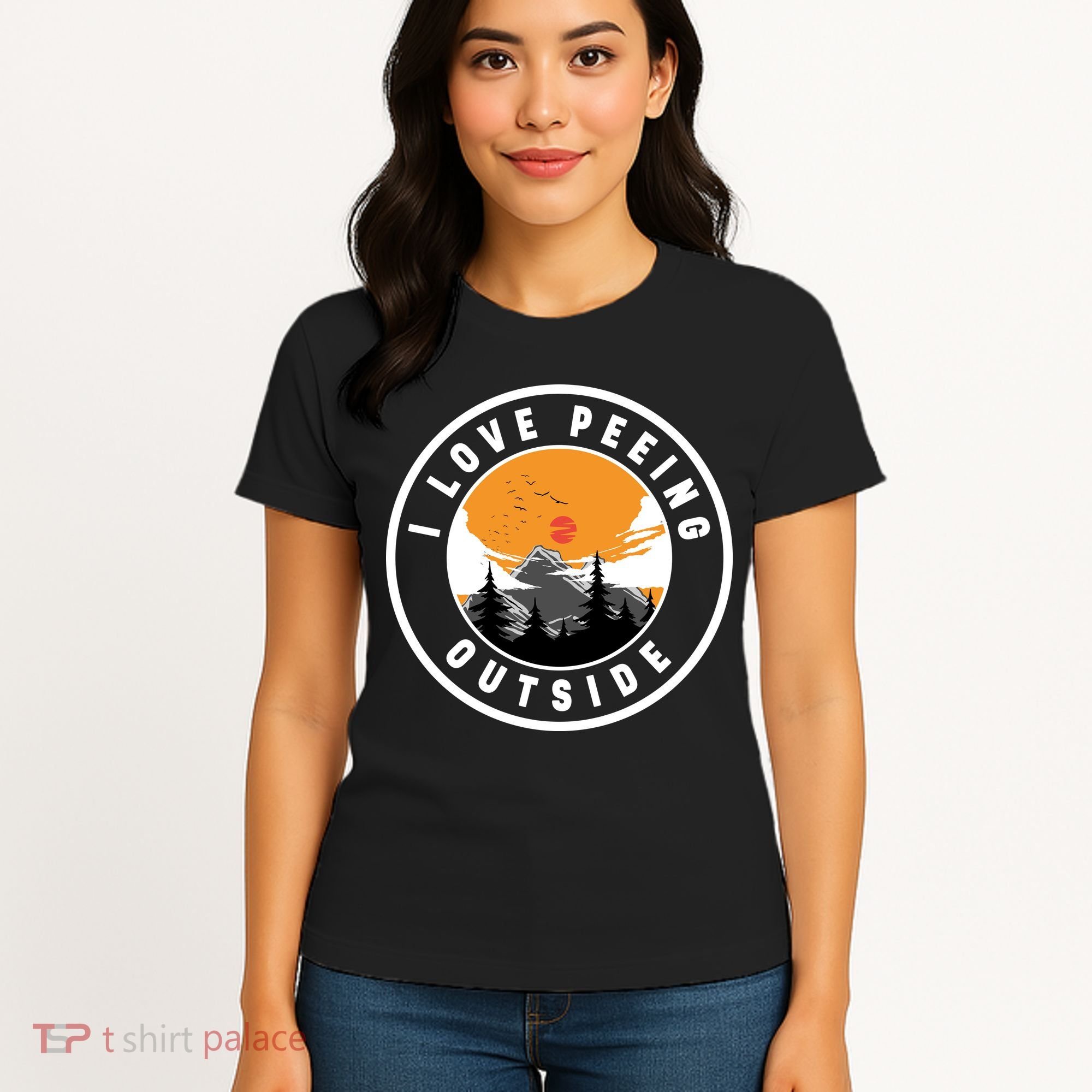 I Love Peeing Outside Women's T-Shirt