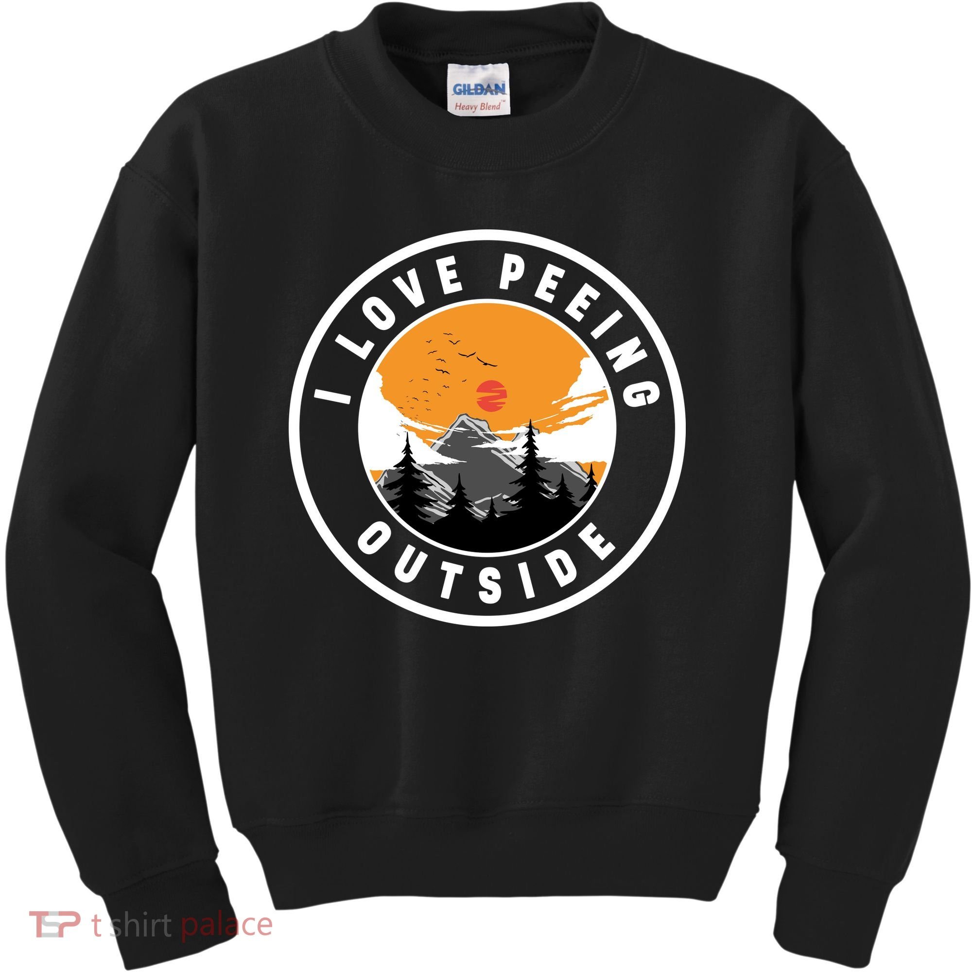 I Love Peeing Outside Kids Sweatshirt