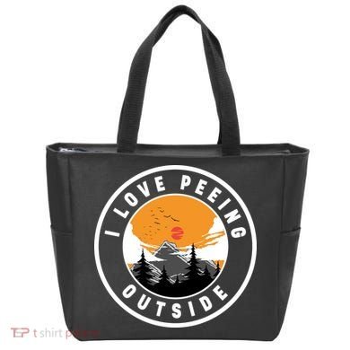 I Love Peeing Outside Tote Bag